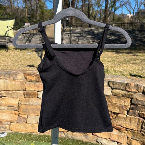 Capezio Girls' Black Camisole Top with Adjustable Straps - Picture 4 of 14